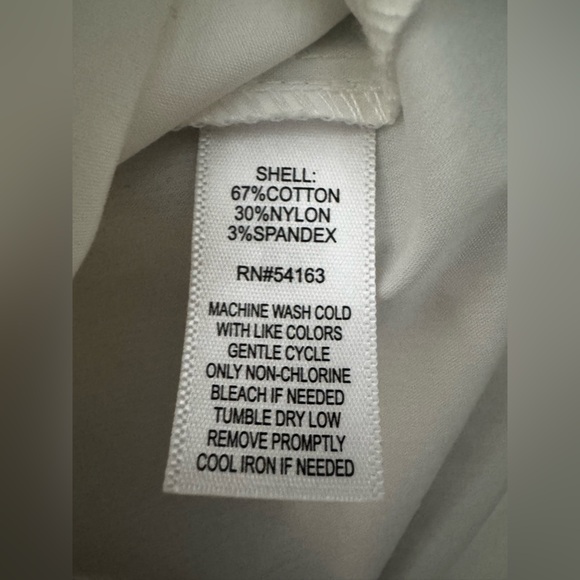 Marc New York White Pleated Blouse XL - Picture 4 of 4